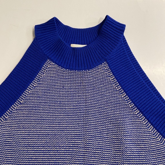 WILFRED Blue Crevier Knit Sweater Tank - Picture 2 of 6